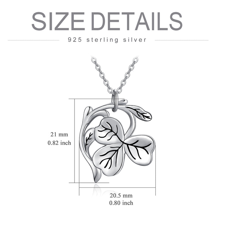 Sterling Silver Clover Jewelry  Shamrock Necklace - Celtic Jewelry - celtic ring - irish kilt - celtic knot ring