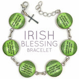 Celtic - Clover Jewelry - Irish Blessing Bracelet - Clover Bracelet - Celtic Jewelry - Celtic Bracelet - Irish Jewelry